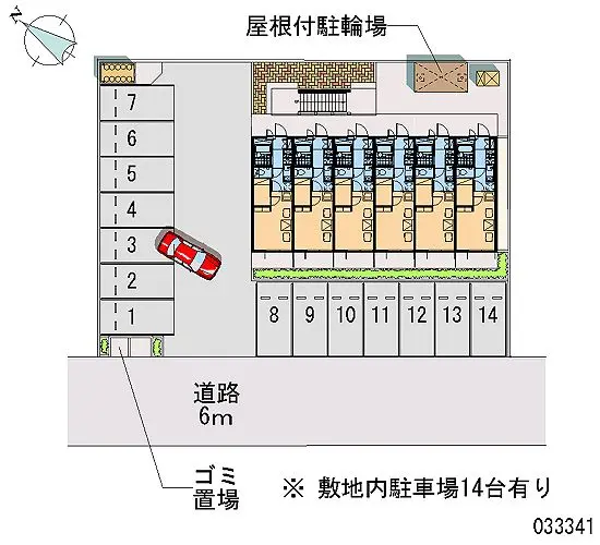 ★手数料０円★刈谷市高須町１丁目 月極駐車場